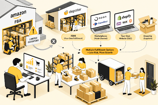 Don’t Depend on FBA as Your Only Fulfillment Method